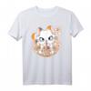 Japanisches Anime Kawaii Bubble Tea Katze Otaku T-Shirt – Süßes Boba Tea Katzen Design für Anime- und Kawaii-Fans