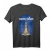 Tokyo Tower Skyline Silhouette T-Shirt – Japan City Konturskizze für Skyline- und Architektur-Liebhaber