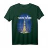 Tokyo Tower Skyline Silhouette T-Shirt – Japan City Konturskizze für Skyline- und Architektur-Liebhaber
