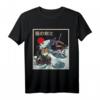 Vintage Japan Samurai Neko T-Shirt – Kawaii Katzen Samurai Design für Otaku, Anime, Manga & Vaporwave Fans