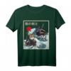 Vintage Japan Samurai Neko T-Shirt – Kawaii Katzen Samurai Design für Otaku, Anime, Manga & Vaporwave Fans