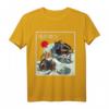 Vintage Japan Samurai Neko T-Shirt – Kawaii Katzen Samurai Design für Otaku, Anime, Manga & Vaporwave Fans