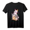 Süße Katzen im Anime Kawaii Style Japan Katze Japanisch T-Shirt – Niedliches Tiermotiv für Katzen- und Anime-Fans