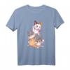 Süße Katzen im Anime Kawaii Style Japan Katze Japanisch T-Shirt – Niedliches Tiermotiv für Katzen- und Anime-Fans