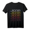 Jena, LA Vintage Style T-Shirt – Retro Design mit Stadt- und Heimatgefühl, Made in Michigan