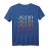 Jena, LA Vintage Style T-Shirt – Retro Design mit Stadt- und Heimatgefühl, Made in Michigan