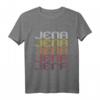 Jena, LA Vintage Style T-Shirt – Retro Design mit Stadt- und Heimatgefühl, Made in Michigan