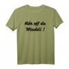 Hör auf die Mutti auf Sächsisch - Lustiges DDR Ossi Geschenk T-Shirt für Sachsen-Fans zum Geburtstag & Weihnachten