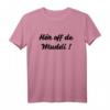 Hör auf die Mutti auf Sächsisch - Lustiges DDR Ossi Geschenk T-Shirt für Sachsen-Fans zum Geburtstag & Weihnachten