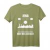 JENA T-Shirt Lustiger Spruch Stadt Souvenir – Ich liebe Jena, Heimat- und Lieblingsstadt Fan Geschenk