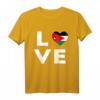 Love Jordanien Flagge T-Shirt – Exklusives Design, ideales Geschenk für Freunde mit jordanischen Wurzeln zu Geburtstag & Weihnachten
