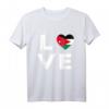 Love Jordanien Flagge T-Shirt – Exklusives Design, ideales Geschenk für Freunde mit jordanischen Wurzeln zu Geburtstag & Weihnachten