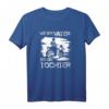 Motocross Vater Tochter T-Shirt - Geschenkidee für Papa und Tochter im Offroad Motorsport, ideal zu Geburtstag, Weihnachten & Vatertag
