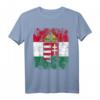 UNGARN Flagge T-Shirt für Damen, Herren und Kinder – Klassisch geschnitten, langlebig, ideal für Fans und Reisen