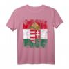 UNGARN Flagge T-Shirt für Damen, Herren und Kinder – Klassisch geschnitten, langlebig, ideal für Fans und Reisen