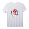 Serbien Flagge T-Shirt für Herren & Damen - Belgrad & Zagreb Souvenir Geschenk für Balkan-Urlaub & Serbenliebhaber