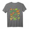 Dinosaurier T-Shirt für Jungen, Mädchen, Damen & Herren - 20 coole und gefährliche Dinos, perfektes Geschenk für Dinosaurier-Fans
