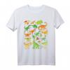 Dinosaurier T-Shirt für Jungen, Mädchen, Damen & Herren - 20 coole und gefährliche Dinos, perfektes Geschenk für Dinosaurier-Fans