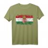 UNGARN Flagge T-Shirt für Damen, Herren und Kinder – Klassisch geschnitten, doppelt genähter Saum, ideal für Fans und Nationalstolz