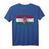 UNGARN Flagge T-Shirt für Damen, Herren und Kinder – Klassisch geschnitten, doppelt genähter Saum, ideal für Fans und Nationalstolz