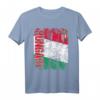 UNGARN Flagge T-Shirt für Damen, Herren & Kinder – Klassisch, langlebig, ideal für Fans und Nationalstolz