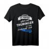 Thüringen T-Shirt mit lustigem Spruch - Thüringer Dialekt Geschenk für Familie & Freunde, perfekt für Geburtstag & Humorliebhaber