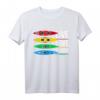 Outdoor Hippie Lebe Liebe Kajaking Kanu Fahren T-Shirt – Perfekt für Wassersportler, Kajakfahrer & Kanuten