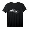 Lustiges Kayak & Kanu Paddeln Evolution T-Shirt für Kinder, Männer & Frauen – Perfekt als Geschenk zu Weihnachten, Ostern & Geburtstag für Wassersportfans