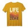 Life Begins At The End Of Your Comfort Zone - Wild Outdoor T-Shirt für Natur- und Abenteuerliebhaber, Survival Fans und Outdoor-Enthusiasten