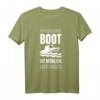 Ein Leben Ohne Boot Ist Möglich Aber Sinnlos - Lustiges Motorboot T-Shirt für Kapitäne & Bootsfahrer, Perfektes Geschenk für Wasserliebhaber zu Weihnachten & Geburtstag