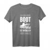 Ein Leben Ohne Boot Ist Möglich Aber Sinnlos - Lustiges Motorboot T-Shirt für Kapitäne & Bootsfahrer, Perfektes Geschenk für Wasserliebhaber zu Weihnachten & Geburtstag