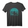 Kajak-Geschenk Retro Vintage Sunset River T-Shirt – Perfekt für Wildwasser-Kajakfahrer und Wassersportliebhaber als Weihnachtsgeschenk