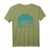 Kajak-Geschenk Retro Vintage Sunset River T-Shirt – Perfekt für Wildwasser-Kajakfahrer und Wassersportliebhaber als Weihnachtsgeschenk