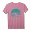 Kajak-Geschenk Retro Vintage Sunset River T-Shirt – Perfekt für Wildwasser-Kajakfahrer und Wassersportliebhaber als Weihnachtsgeschenk