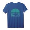 Kajak-Geschenk Retro Vintage Sunset River T-Shirt – Perfekt für Wildwasser-Kajakfahrer und Wassersportliebhaber als Weihnachtsgeschenk