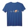 Kamel Herzschlag Geschenk T-Shirt – Lustige Kamel Kleidung und Accessoires für Tierliebhaber