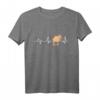 Kamel Herzschlag Geschenk T-Shirt – Lustige Kamel Kleidung und Accessoires für Tierliebhaber
