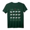 Kamele ziehen Weihnachtsmann T-Shirt - Lustiges Weihnachtsgeschenk für Familie, Camel-Liebhaber & Humorvolle Festtagskleidung