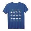 Kamele ziehen Weihnachtsmann T-Shirt - Lustiges Weihnachtsgeschenk für Familie, Camel-Liebhaber & Humorvolle Festtagskleidung