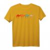 70er 80er Retro Kamel T-Shirt - Lustiges Tiermotiv für Damen, Herren & Kinder als Geschenk zu Geburtstag & Weihnachten