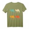 Retro Kamel Shirt - Vintage Tierliebhaber T-Shirt als Geschenk für Kinder, Frauen, Männer und Tierfans