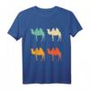 Retro Kamel Shirt - Vintage Tierliebhaber T-Shirt als Geschenk für Kinder, Frauen, Männer und Tierfans