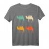 Retro Kamel Shirt - Vintage Tierliebhaber T-Shirt als Geschenk für Kinder, Frauen, Männer und Tierfans
