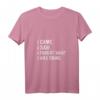 Lustiges Damen T-Shirt mit V-Ausschnitt - Ich kam Ich sah Ich habe vergessen was ich tat - Sarkastisches Geschenk für ältere Menschen zum Vatertag, Muttertag & Geburtstag