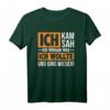 Ich kam Ich sah und vergaß Spruch - Witziges Sarkastisches T-Shirt für vergessliche Menschen, ideal als Geschenk zu Geburtstag, Weihnachten, Vatertag und Muttertag