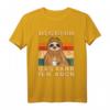 Was keiner kann das kann ich auch Faultier T-Shirt - Lustiges Statement für Handwerker, Büro und Ironie-Fans