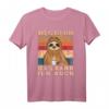 Was keiner kann das kann ich auch Faultier T-Shirt - Lustiges Statement für Handwerker, Büro und Ironie-Fans