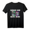 Sendeschluss: Danach kam nichts mehr - Lustiges 80er 90er Testbild T-Shirt für Mottopartys & Nostalgie Fans