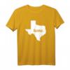 Texas Home T-Shirt - Lone Star State Design, Perfektes Geschenk für Texas-Liebhaber, Cowboys & Rodeo Fans