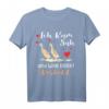 Enten Ich kam sah und war direkt verliebt - Lustiges Entenzucht Erpel T-Shirt für Entenzüchter und Bauernhof-Liebhaber